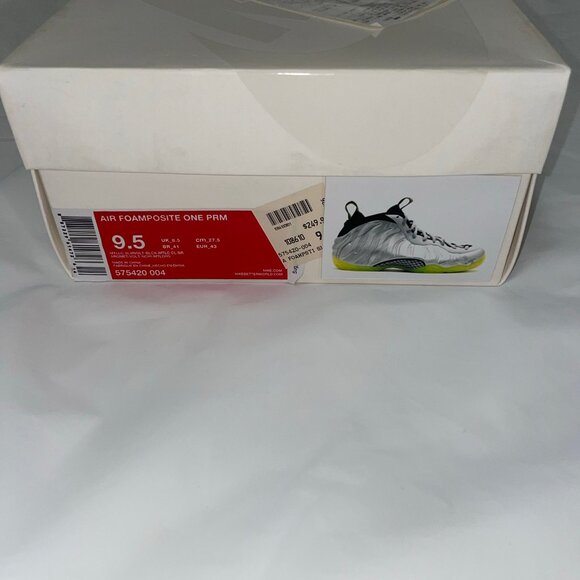 USED - Nike Foamposite One Premium Metallic Grey Camo size 9.5 brand new 2016 - Picture 7 of 7